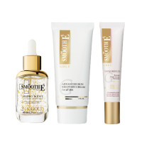 ราคา Smooth E ANTI-AGING SOLUTION SET สมูทอี สูตรต่อต้านสัญญาณผิวแห่งวัย (3716267425)