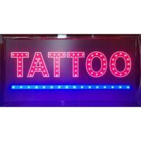 ราคา ป้ายไฟ*TATTOO* ป้ายไฟLED ป้ายไฟร้าน ป้ายไฟตกแต่งร้าน ป้ายไฟวิ่ง ป้ายไฟตัวอักษร ป้ายไฟสำเร็จรูป (LB00127) (22950030486)