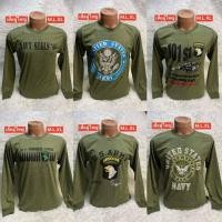 ราคา #เสื้อยืดแขนยาว #เสื้อทหาร #เสื้อลายทหาร (20473909244)