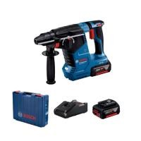 ราคา BOSCH สว่านโรตารี่ไร้สายระบบ SDS PLUS รุ่น GBH187-LI (พร้อมเเท่นชาร์จเเละแบตเตอรี่) #06119230K0 (22441799473)