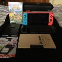 ราคา Nintendo Switch Neon Red Neon Blue กล่องขาวมือสอง พร้อมอุปกรณ์และแผ่นเกมAnimal Crossing ประกันถึง07/09/2563 (4826815082)