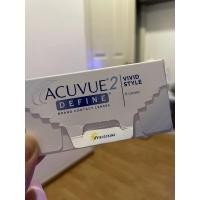 ราคา Acuvue 2 Define Vivid Style ค่าสายตา-850 1 คู่ คอนแทคเลนส์ลายสีน้ำตาลสวย ราย 2 สัปดาห์ (12627722662)