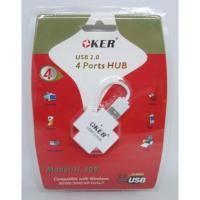 ราคา OKER USB HUB 4 Port 2.0 รุ่น H-409 (1581628398)