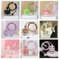 ราคา 20W ชุดตกแต่งสายชาร์จลายการ์ตูน ที่ครอบหัวชาร์จ ที่ถนอมสายชาร์จ ลายการ์ตูนน่ารัก ชุดถนอมสายชาร์จ ลายสวย (24407859218)