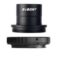 ราคา SVBONY Camera Adapter, T Adapter, พร้อม T2 Ring Adapter สำหรับกล้อง Sony Alpha DSLR (8352016764)