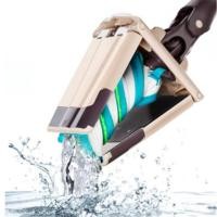 ราคา ProClean Spin Mop ไม้ถูพื้นแบบหัวบิดผ้ารีดน้ำ บิดน้ำออก หัวแบนปรับระดับ ไม้ถูพื้นอเนกประสงค์แบบรีดน้ำ Twist Mop Water ไม (7901026409)