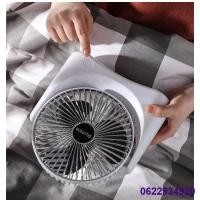 ราคา ♨✺พัดลมไฟฟ้าแบบชาร์จ USB ขนาดเล็ก พัดลม ขนาด 6.5 นิ้ว ชาร์จแบตได้ เสียบ ได้ (8233520955)