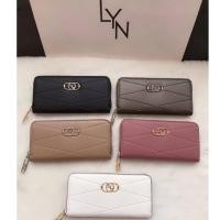 ราคา New✨ กระเป๋าสตางค์ LYN ใบยาว ขนาด 7.5 นิ้ว คลอใหม่จ้าาา (6236409099)