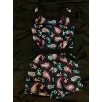 ราคา จั๊มสูทขาสั้น playboy งานป้าย Love is (Size S) (344146880)