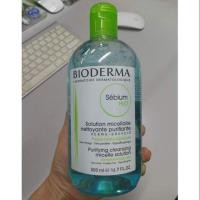 ราคา (ของแท้%)Bioderma Sebium H2O’ ทำความสะอาดใบหน้าและเช็ดเครื่องสำอาง(สีเขียว) สำหรับผิวผสม/ผิวมัน เป็นสิวง่าย 500ml. (1515876778)