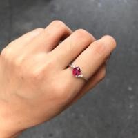 ราคา แหวนทับทิม สีสวยๆ พลอยแท้สีสด (1093052275)