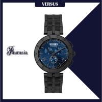 ราคา [ของแท้] Versus by Versace นาฬิกาข้อมือ ผู้ชาย รุ่น VERSUS S7620-0017 LOGO GENT BLUE DIAL SS BRACELET paurasia ปอเรเซีย (14402103375)
