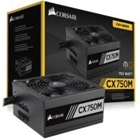 ราคา CORSAIR POWER SUPPLY CX750M 750WATT 80+ BRONZE ของใหม่ (3190045501)