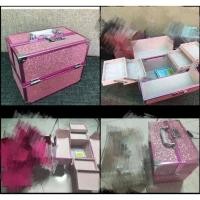 ราคา กระเป๋าใส่เครื่องสำอางค์กลิตเตอร์สีชมพู (9015227482)