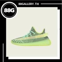 ราคา Adidas Originals Yeezy Boost350V2 Black Green "Yeezreel" Thick Bottom Trend Sports casual shoes (21885765845)