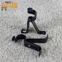 ราคา ขาจับรางผ้าม่าน ขาจับราง1ชั้น สีดำ (11620876354)