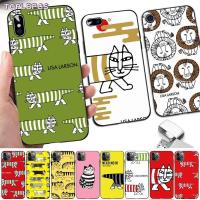 ราคา เคสโทรศัพท์มือถือแบบนิ่ม TPU ลาย Lisa Larson สีดํา อุปกรณ์เสริม สําหรับ iphone 13 8 7 6 6S Plus X 5 5S SE 2020 XR 11 pro XS MAX (21880598035)