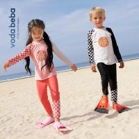 ราคา VODA BEBA ชุดว่ายน้ำเด็กชาย หญิง แขนยาวกันยูวี พร้อมกางเกงขายาว(3-12ขวบ) (18194951086)