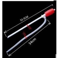 ราคา ปั้มสูบน้ำแบบมือบีบ หัวแดง สายดูดน้ำมือบีบ ปั้มน้ำมือบีบ Plastic Syphon Pump ใช้ปั้มน้ำดื่ม ดูดน้ำมัน (24703372278)