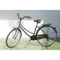 ราคา จักรยานแม่บ้านญี่ปุ่น - ล้อ 26 นิ้ว - ไม่มีเกียร์ - สีดำ [จักรยานมือสอง] (16488986699)