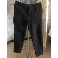 ราคา กางเกงขายาวสีดำ muji มือ2 (10816351142)