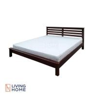 ราคา เตียงไม้ยางพารา 3.5, 5,6 ฟุต รุ่น EDWARD | Livinghome (4577762062)