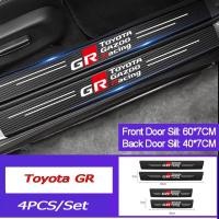 ราคา สติกเกอร์คาร์บอนไฟเบอร์ แบบหนา ป้องกันรอยขีดข่วน สําหรับติดประตูรถยนต์ Toyota GR (18012279966)