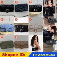 ราคา Tabby Shoulder Bag 26 CP150 CP147 CP149 CP145 หนังแท้ สไตล์คลาสสิก ผู้หญิง กระเป๋าสะพายข้าง Coac h กระเป๋า พลิกปก (25012996224)