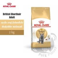 ราคา Royal Canin British Shorthair Adult อาหารแมวรอยัล คานิน สูตรแมวโตสายพันธุ์บริติชช็อทแฮร์ อายุ1ปีขึ้นไป ขนาด2กก. (1161966814)