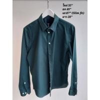 ราคา H&M [มือสอง] เสื้อเชิ้ต slim fit หล่อมาก (14789557044)