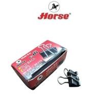 ราคา HORSEตราม้าคลิปหนีบกระดาษ 12ตัว/กล่อง 15มม. NO.113 (1674275203)