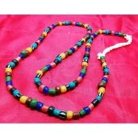 ราคา 65 ซม. 130 กะรัต สร้อยคอลูกปัดโบราณ ทราวดี สร้อย สร้อยคอ ลูกปัด Necklace ลูกปัดโบราณ ทรงธรรมชาติ สร้อยลูกปัดธรรมชาติ100% (1006637101)
