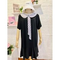 ราคา ชุดเดรส คอปก ผ้ายืดใส่ทำงาน (4470879349)