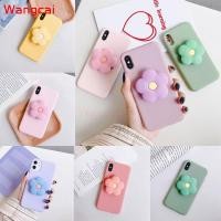 ราคา Huawei P30 P20 Lite Pro P10 Plus Case Flower Folding Holder Stand Finger Ring Cute Floral Silicone Soft TPU Case Cover (4514774579)