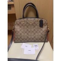 Coach 91016 Lillie Carryall In Colorblock Signature Canvas กระเป๋าสะพายข้าง