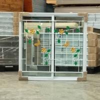 ราคา หน้าต่างบานเลื่อนอลูมิเนียมสำเร็จรูป 2 ช่อง100x100 ขอบเล็ก (23260554652)