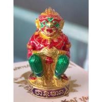 ราคา หนุมานมหาปราบ ชินบัญชร หลวงปู่พัฒน์ เนื้อทองระฆัง ลงยาแดง+เขียว เลข 277 รับประกันพระแท้ตลอดชีพ (5282864523)