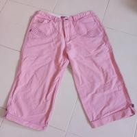 ราคา กางเกงสามส่วนสีชมพูพาสเทล (16895788445)