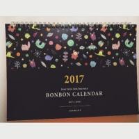 ราคา Bon Bon Calendar 2017.1 - 2018.2 ปฏิทินตั้งโต๊ะ (185018545)