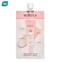 ราคา Merrez'Ca เมอร์เรซกา ดิวอี้ สกิน เมคอัพ เบส SPF50 PA+++ 5มล. #ไลท์ (11333383111)