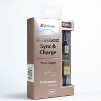 ราคา Verbatim Micro USB Cable 1.2M. Sync & Charge (Gold) (899848299)