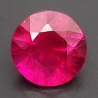 ราคา พลอยแท้ พลอยทับทิมสีสวยเหลี่ยมเพชร 0.44 กะรัต ราคาพิเศษ (134605648)