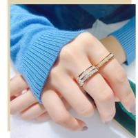 ราคา [#05] แหวน เพชรเหลี่ยมสองแถวงานเพชรCZ เกาหลี ไม่ลอกไม่ดำ แหวนเพชร แหวนสแตนเลสแท้ ไทเทเนี่ยม เพชรเหลี่ยมสองแถว (2873256849)