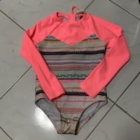 ราคา Roxy แท้ ชุดว่ายน้ำเด็กแขนยาว (5543170186)