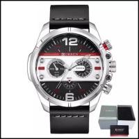 ราคา Curren ส่งเร็ว! พร้อมส่งในไทย นาฬิกาข้อมือผู้ชายสปอร์ตสุดเข้ม สายหนัง หน้าปัดเท่ห์ รุ่น C8259 พร้อมกล่องนาฬิกา CURREN (659263630)