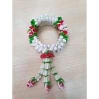 ราคา พวงมาลัยดินปั้น มาลัยประดิษฐ์ มาลัยไหว้พระ มาลัยวางหน้ารถ (3591901716)