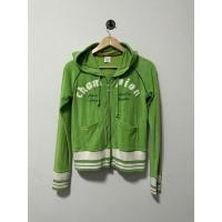 ราคา Championเสื้อคลุมมีฮู้ดสีเขียวมือสอง (17186832479)