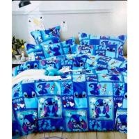 ราคา ชุดเครื่องนอน 6 ชิ้น ครบชุด ขนาด 3.5 / 5 / 6 ฟุต ลายสติช ลายการ์ตูน ชุดผ้าปูที่นอน ชุดผ้านวม เก็บเงินปลายทาง (4455474599)