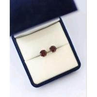 ราคา ต่างหูพลอยแท้ พลอยแดงโกเมน (21892823007)