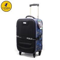 ราคา T studio กระเป๋าเดินทาง4ล้อลาก ขนาด 20 นิ้ว PoLo สีฟ้า ยี่ห้อ KL POLO TEAM (2033357133)